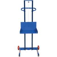 Plateforme &eacute;l&eacute;vatrice &agrave; profil bas pour charge l&eacute;g&egrave;re, M&eacute;canisme Treuil manuel, Capacit&eacute; de 400 lb, Levage max de 55" Solutions industrielles ALPHA