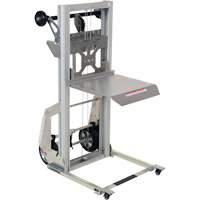 Appareil de levage portatif en aluminium, M&eacute;canisme Pompe au pied, Capacit&eacute; de 200 lb, Levage max de 61" Solutions industrielles ALPHA