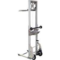 Appareil de levage portatif en aluminium, M&eacute;canisme Pompe au pied, Capacit&eacute; de 200 lb, Levage max de 61" Solutions industrielles ALPHA