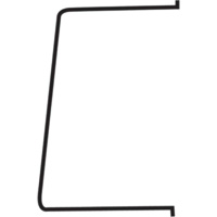 Support de sac &agrave; ordures pour chariot de concierge Solutions industrielles ALPHA