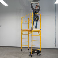 Motorized System for Climb-N-Go Scaffolding Solutions industrielles ALPHA