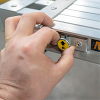 Telescoping Work Plank, 204" W x 12" D, 250 lbs. Capacity, Knocked Down Solutions industrielles ALPHA