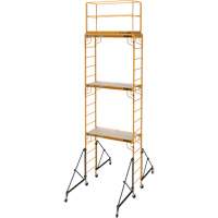 Trousse compl&egrave;te de tour d'&eacute;chafaudage pour cloison s&egrave;che de 18', 122" p x 236" h Solutions industrielles ALPHA