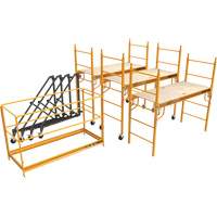 Trousse compl&egrave;te de tour d'&eacute;chafaudage pour cloison s&egrave;che de 18', 122" p x 236" h Solutions industrielles ALPHA