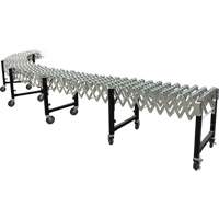 Convoyeur extensible, 18" la x 12' lo, Capacit&eacute; de 200 lb par pi lin. Solutions industrielles ALPHA
