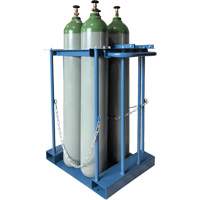 Support de rangement pour 4 cylindres pour chariot &eacute;l&eacute;vateur Solutions industrielles ALPHA