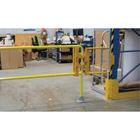 Barri&egrave;re &agrave; bascule de s&eacute;curit&eacute;, 21" h x 16" - 26" la Solutions industrielles ALPHA