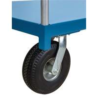 Heavy-Duty Platform Truck, 48" L x 24" W, 1200 lbs. Capacity, Flat Free Casters Solutions industrielles ALPHA