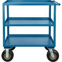  Chariot &agrave; tablettes pour l'ext&eacute;rieur, 3 Tiers, 18" la x 39" h x 33" p, Capacit&eacute; 1200 lb Solutions industrielles ALPHA