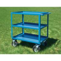  Chariot &agrave; tablettes pour l'ext&eacute;rieur, 3 Tiers, 18" la x 39" h x 33" p, Capacit&eacute; 1200 lb Solutions industrielles ALPHA