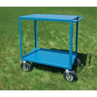  Chariot &agrave; tablettes pour l'ext&eacute;rieur, 2 Tiers, 18" la x 39" h x 33" p, Capacit&eacute; 1200 lb Solutions industrielles ALPHA