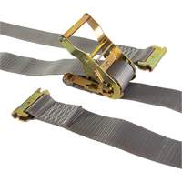 Logistic Strap, Ratchet, 2" W x 16' L, 1000 lbs. (454 kg) WLL Solutions industrielles ALPHA