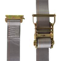 Logistic Strap, Ratchet, 2" W x 16' L, 1000 lbs. (454 kg) WLL Solutions industrielles ALPHA