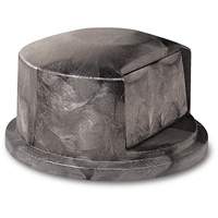 Round Brute&reg; Tops, Dome Lid, Plastic/Polyethylene, Fits Container Size: 22" Dia. Solutions industrielles ALPHA