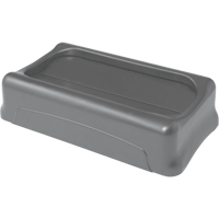 Slim Jim&reg; Top, Swing Lid, Plastic, Fits Container Size: 22" x 11" Solutions industrielles ALPHA