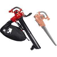3-in-1 Leaf Blower, Vacuum & Mulcher, 120 V, 186.41 MPH Output, Electric Solutions industrielles ALPHA