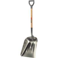 Pelle &agrave; grain #8, Bois, Lame Aluminium, Manche Prise en D Solutions industrielles ALPHA