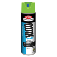 Peinture de marquage industrielle invers&eacute;e &agrave; base d'eau Quik-Mark, 17 oz, Canette a&eacute;rosol Solutions industrielles ALPHA