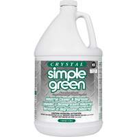 Crystal Simple Green&reg; Industrial Cleaner & Degreaser, 1 gal., Jug Solutions industrielles ALPHA