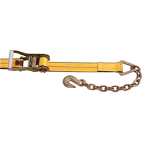 Ratchet Straps, Chain Anchor, 2" W x 30' L, 3335 lbs. (1513 kg) Working Load Limit Solutions industrielles ALPHA