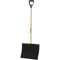 Pelle &agrave; neige Nordic, Lame Polypropyl&egrave;ne, Largueur 17-3/4", Manche Prise en D Solutions industrielles ALPHA