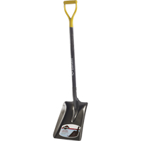 Alpine All-Purpose Square Point Shovel, Ashwood, Steel Blade, D-Grip Handle, 34-3/4" Long Solutions industrielles ALPHA