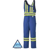 5524A Combinaison de s&eacute;curit&eacute; matelass&eacute;e ignifuge &agrave; haute visibilit&eacute;, 2T-Grand, Bleu royal Solutions industrielles ALPHA