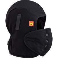 566A Doublure matelass&eacute;e FR pour casque, Noir, Coton Solutions industrielles ALPHA