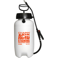 Industrial Acid Staining Sprayers, 2 gal. (7.6 L), Plastic, 12" Wand Solutions industrielles ALPHA