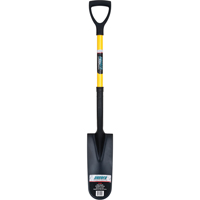 Drain Spade Shovels, Tempered Steel, 16" x 6" Blade, 28-1/2" L, D-Grip Handle Solutions industrielles ALPHA