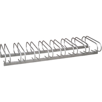 Style Bicycle Rack, Galvanized Steel, 8 Bike Capacity Solutions industrielles ALPHA