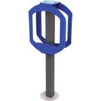 Bike Stop Bike Racks, Steel, 2 Bike Capacity Solutions industrielles ALPHA