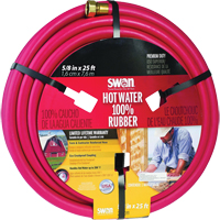 Hot Water Hose, Rubber, 5/8" dia. x 50' L Solutions industrielles ALPHA