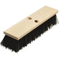 Balai-brosse robuste, 16", Cors&eacute;/Ferme, Soies Polypropyl&egrave;ne Solutions industrielles ALPHA