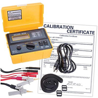 110 V Milli-Ohmmeter with ISO Certificate Solutions industrielles ALPHA