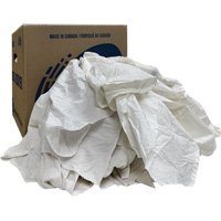 Boîte de chiffons d'essuyage, Blanc, 10 lb Solutions industrielles ALPHA