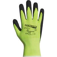 Gants enduits Dexterity, 10, R&ecirc;vetement Latex, Calibre 13, Enveloppe en Polyester Solutions industrielles ALPHA