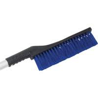 Brosse &agrave; neige tr&egrave;s longue, lame Polypropyl&egrave;ne, 34" Longueur, Bleu Solutions industrielles ALPHA