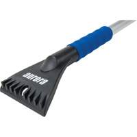 Brosse &agrave; neige tr&egrave;s longue, lame Polypropyl&egrave;ne, 34" Longueur, Bleu Solutions industrielles ALPHA