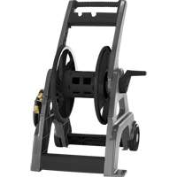 Foldable Hose Reel Cart, 175', Aluminum/Poly-Plastic Solutions industrielles ALPHA