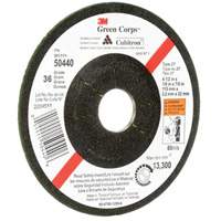 Meule flexible Green Corps, 4-1/2" x 1/8", Arbre 7/8", C&eacute;ramique, Type 27 Solutions industrielles ALPHA