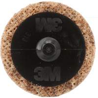 Disque de conditionnement de surface Roloc Scotch-Brite, 1-1/2" dia., Grain Cors&eacute;, Oxyde d'aluminium Solutions industrielles ALPHA