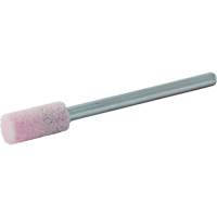 Vitrified Bond Mounted Point, W163, Aluminum Oxide, 1/4" Dia., 1/2" L, 80 Grit Solutions industrielles ALPHA