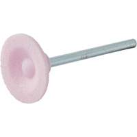 Vitrified Bond Mounted Point, B81, Aluminum Oxide, 3/4" Dia., 3/16" L, 80 Grit Solutions industrielles ALPHA