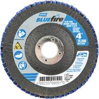 R884P BlueFire&reg; Conical Flap Disc, 4" x 5/8", Type 29, P60 Grit, Zirconia Alumina Solutions industrielles ALPHA