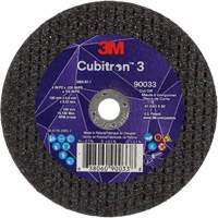 Meule &agrave; tronçonner Cubitron 3, 4" x 0,035", Arbre de 3/8", Type T1, C&eacute;ramique, 21000 Tr/min Solutions industrielles ALPHA
