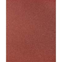 Feuille de papier abrasif grossier pour le m&eacute;tal R243 AO, 9" x 11", Grain 80, Oxyde d'aluminium Solutions industrielles ALPHA