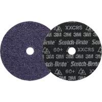 Disque de conditionnement des surfaces de pr&eacute;cision Scotch-Brite, HD-DH, 7" dia., Grain Tr&egrave;s grossier, C&eacute;ramique Solutions industrielles ALPHA