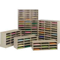 Data Organizers, Stationary, 9 Slots, Steel, 33-3/4" W x 11-5/8" D x 10-3/4" H Solutions industrielles ALPHA