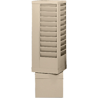 Literature Storage Racks, Rotating, 44 Slots, Steel, 14-1/8" W x 14-1/8" D x 48-1/2" H Solutions industrielles ALPHA